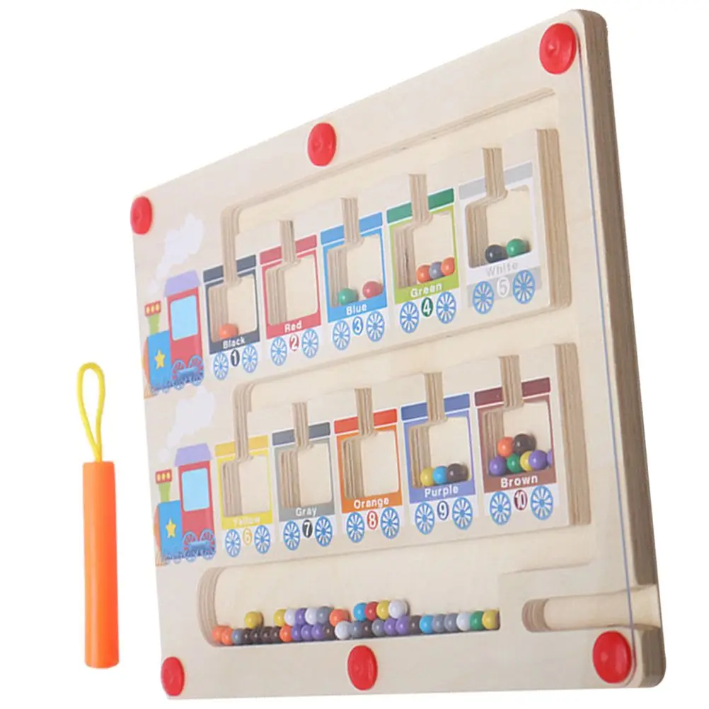 Wooden Magnetic Board Colorful Toy for Toddlers 1-3 Montessori Puzzle Toddler Puzzles Ages 2-4 Magnetic Color Kid Toy Game
Wooden Magnetic Board Colorful Toy for Toddlers 1-3 Montessori Puzzle Toddler Puzzles Ages 2-4 Magnetic Color Kid Toy Game