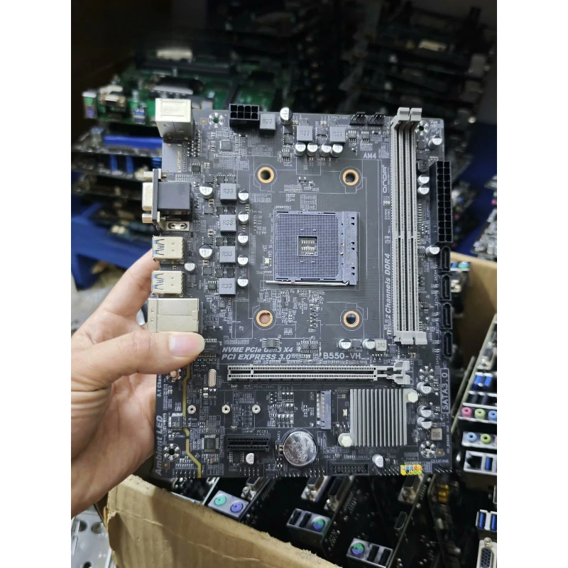 Used mATX Motherboard for ONDA B550-VH AM4 B550 DDR4 NVMe M.2 PCIe4.0 Nice Condition Tested OK
Used mATX Motherboard for ONDA B550-VH AM4 B550 DDR4 NVMe M.2 PCIe4.0 Nice Condition Tested OK