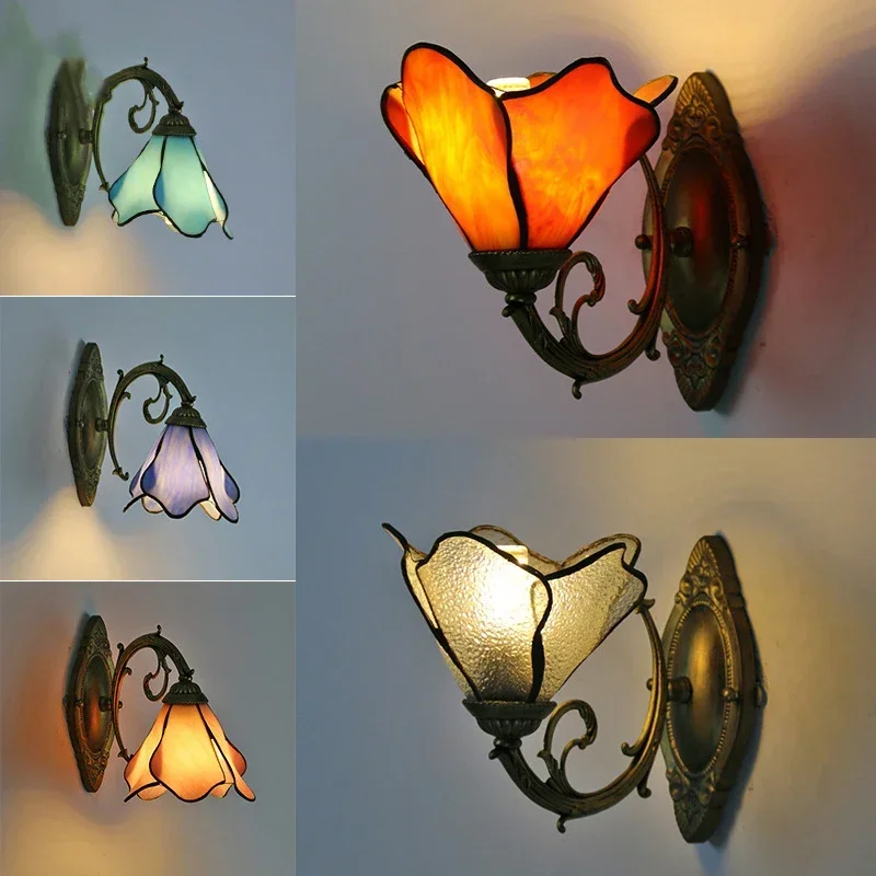 ELARA Tiffany Wall Lamp LED Creative Design Glass Sconce Bed Light for Home Living Room Bedroom Aisle Decor
ELARA Tiffany Wall Lamp LED Creative Design Glass Sconce Bed Light for Home Living Room Bedroom Aisle Decor