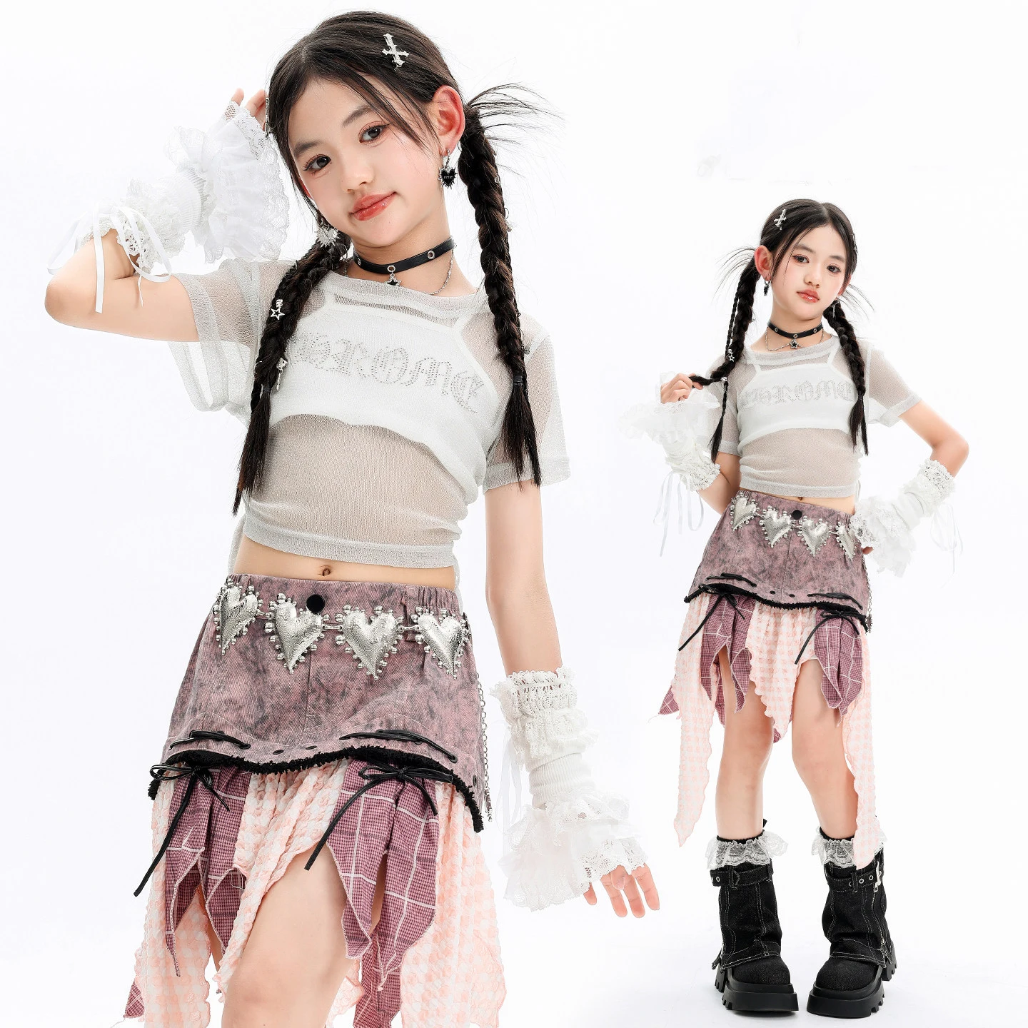 Children'S Day Performance Group Jazz Dance Outfit Kids Hip Hop Clothing Girls Ballroom Dance Suits Stage K-pop Clothes XS11317
Children'S Day Performance Group Jazz Dance Outfit Kids Hip Hop Clothing Girls Ballroom Dance Suits Stage K-pop Clothes XS11317