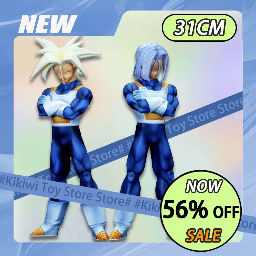 New 31cm Dragon Ball Figures Tranks Anime Figure Super Saiyan Action Figurine with 2 heads Statue Collection Model Ornament Gift
New 31cm Dragon Ball Figures Tranks Anime Figure Super Saiyan Action Figurine with 2 heads Statue Collection Model Ornament Gift