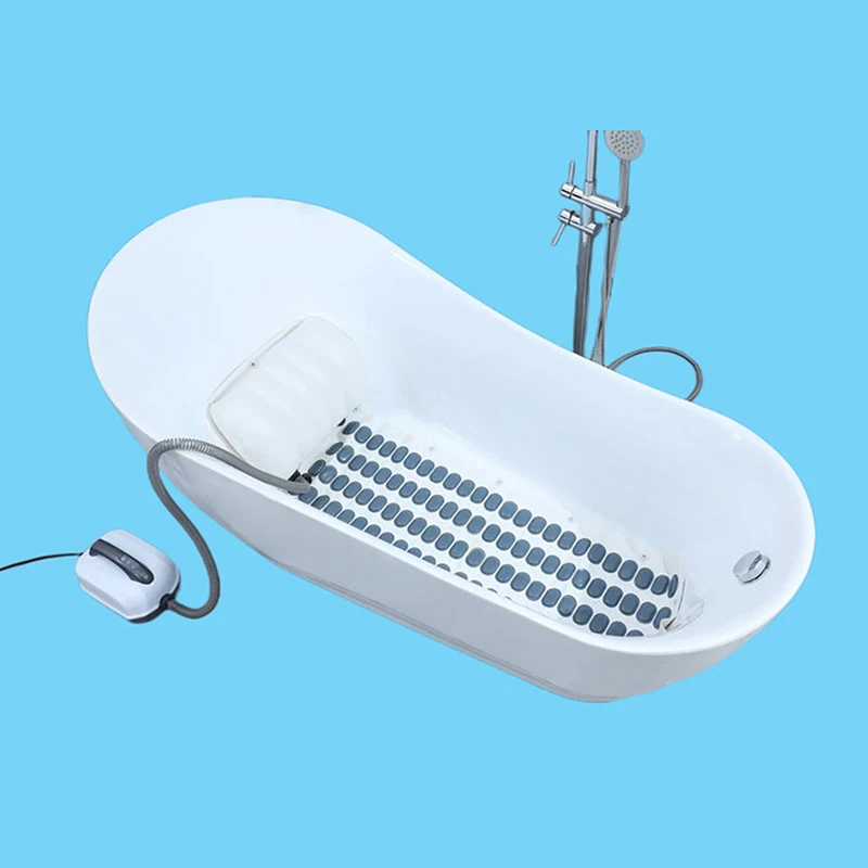 New Electric Bathtub Bubble Massage Mat Waterproof Anti-slip Body Spa Home Full Body Massage Bathtub Bubble Machine
New Electric Bathtub Bubble Massage Mat Waterproof Anti-slip Body Spa Home Full Body Massage Bathtub Bubble Machine
