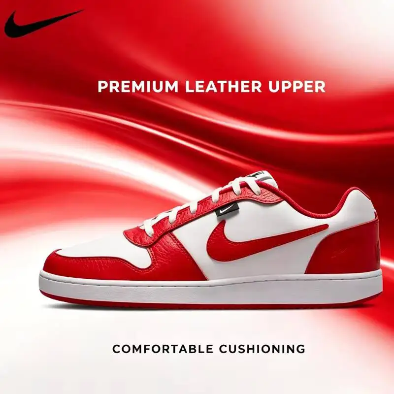 Hot Nike Ebernon Low Men Sneakers Official Genuine Lightweight Casual Shoes Non Slip Durable Low Top Walking Trainers AQ1774-101
Hot Nike Ebernon Low Men Sneakers Official Genuine Lightweight Casual Shoes Non Slip Durable Low Top Walking Trainers AQ1774-101