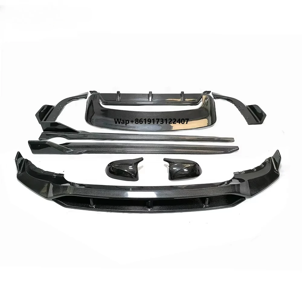 High Glossy M Sport Carbon Fiber Front Lip Rear Diffuser Side Skirts Spoiler Set X5 G05 Body kits For X5 G05
High Glossy M Sport Carbon Fiber Front Lip Rear Diffuser Side Skirts Spoiler Set X5 G05 Body kits For X5 G05