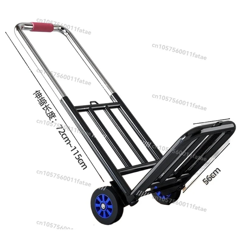 Hand-pulled cart folding portable luggage shopping shopping and pulling goods load king small pull trolley household model
Hand-pulled cart folding portable luggage shopping shopping and pulling goods load king small pull trolley household model