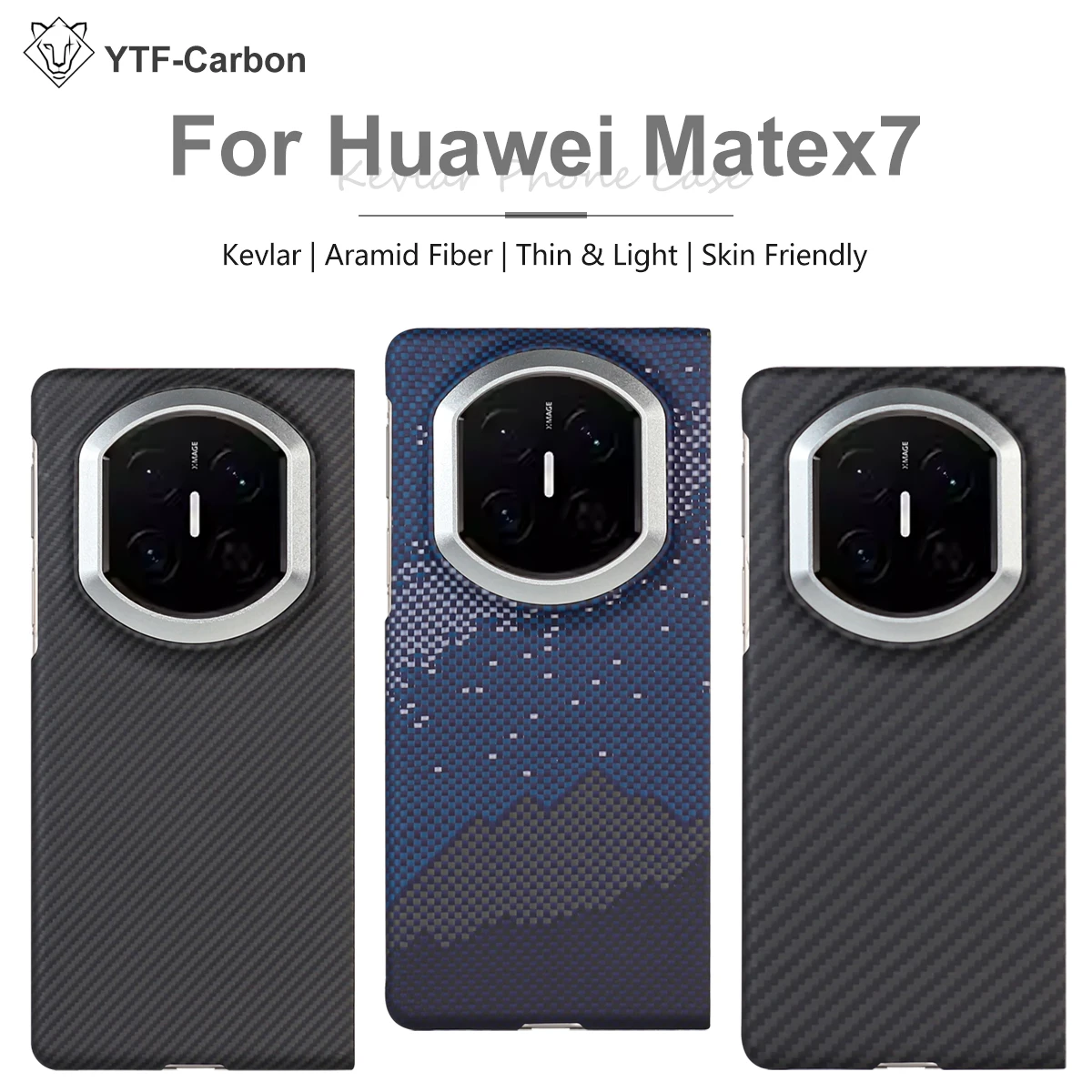 Чехол из настоящего углеродного волокна YTF-карбона для HUAWEI Mate X7, чехол из арамидного волокна, ультратонкий чехол с защитой от падения для телефона HUAWEI Mate X6
Чехол из настоящего углеродного волокна YTF-карбона для HUAWEI Mate X7, чехол из арамидного волокна, ультратонкий чехол с защитой от падения для телефона HUAWEI Mate X6