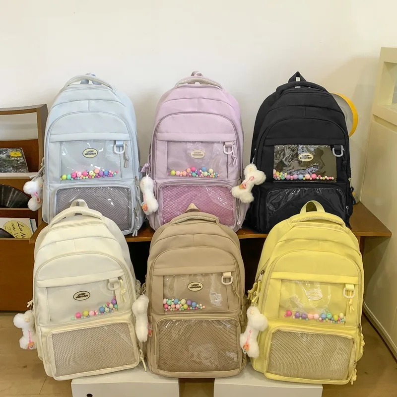 Cute Girl Small Appetite Transparent Ita Bag Female Korean All-match Students' Transparent Display Large-capacity Shoulder Bags
Cute Girl Small Appetite Transparent Ita Bag Female Korean All-match Students' Transparent Display Large-capacity Shoulder Bags