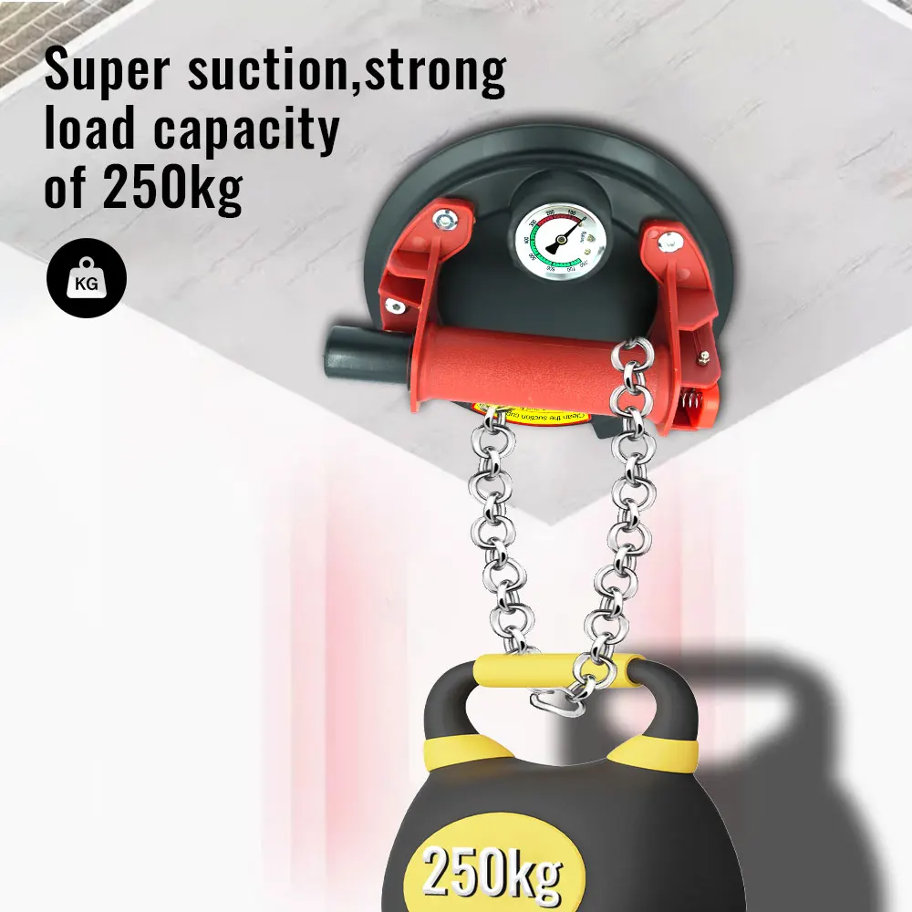8 Inch 250KG Air Pump Vacuum Suction Cups Powerful Heavy-Duty Strong Hand Pump Sucker Lifted Magnets Handling Tools
8 Inch 250KG Air Pump Vacuum Suction Cups Powerful Heavy-Duty Strong Hand Pump Sucker Lifted Magnets Handling Tools