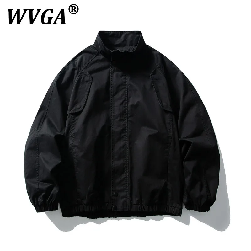 WVGA Jacket Spring Autumn New Man Tide Washed Patchwork Stand Collar Safari Style Niche Chi Ccasual Long Sleeve Coats Ins W11261
WVGA Jacket Spring Autumn New Man Tide Washed Patchwork Stand Collar Safari Style Niche Chi Ccasual Long Sleeve Coats Ins W11261