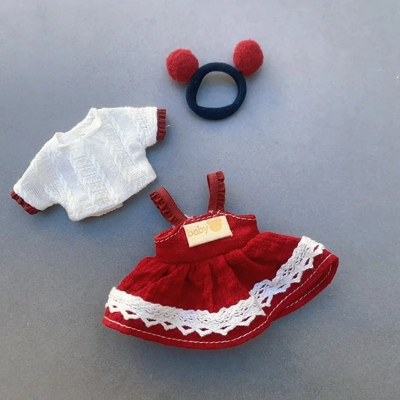 New 16-17 cm cute cartoon baby clothes,1/8,1/12 BJD wearable and changeable outfits
New 16-17 cm cute cartoon baby clothes,1/8,1/12 BJD wearable and changeable outfits