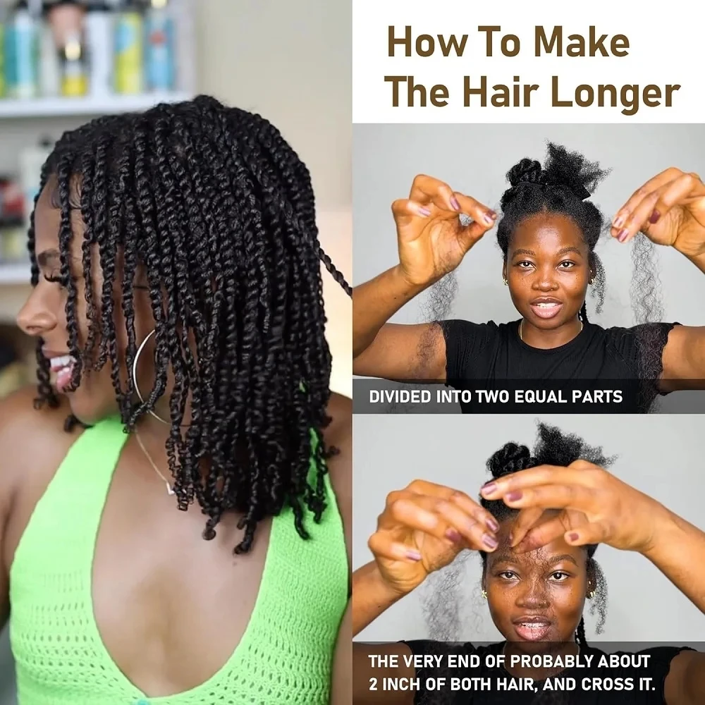 10-20 Inches Afro Kinky Bulk Human Hair Natural Color Bulk Human Hair Remy Hair Bundle Bulk Hair for Braiding Hair Extensions
10-20 Inches Afro Kinky Bulk Human Hair Natural Color Bulk Human Hair Remy Hair Bundle Bulk Hair for Braiding Hair Extensions