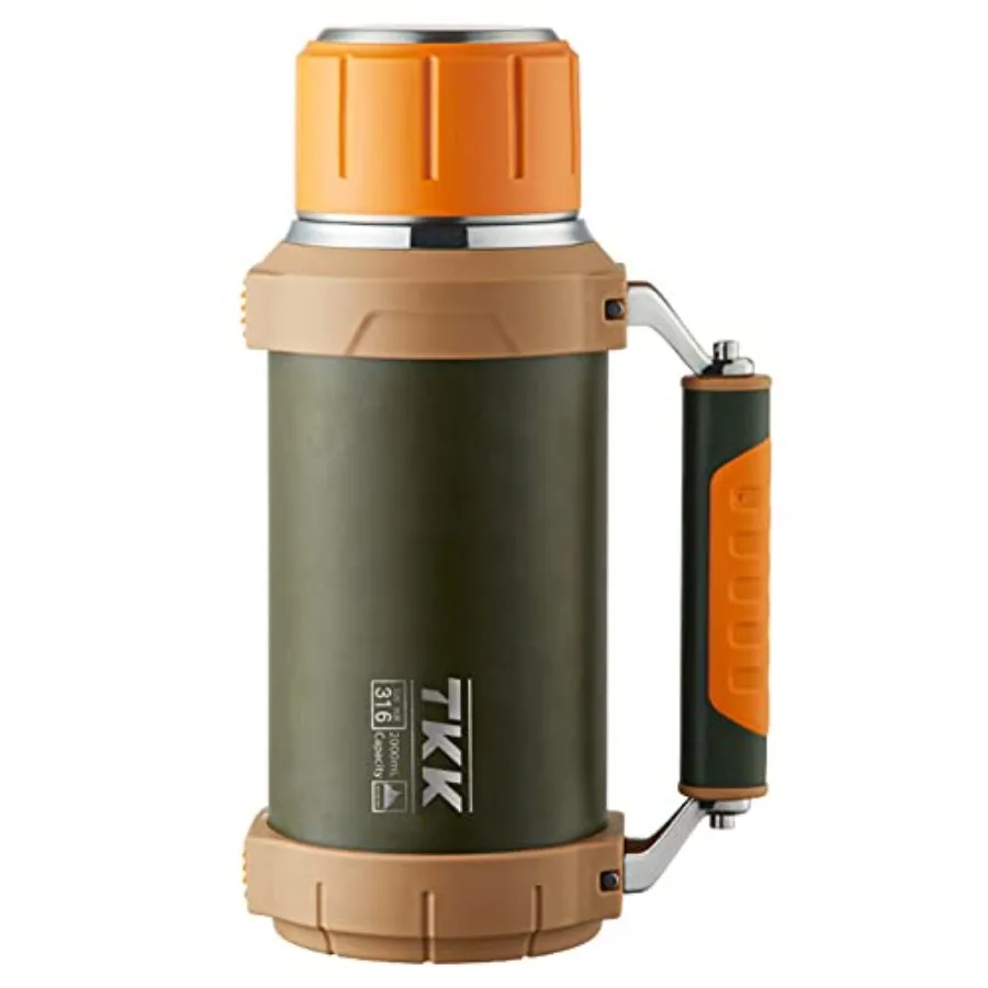 Large Coffee Vacuum for Hot Drinks Stainless Steel 2QT 64oz Insulated Bottle With Cup Handle Keeps Liquids Hot And Cold For Up
Large Coffee Vacuum for Hot Drinks Stainless Steel 2QT 64oz Insulated Bottle With Cup Handle Keeps Liquids Hot And Cold For Up