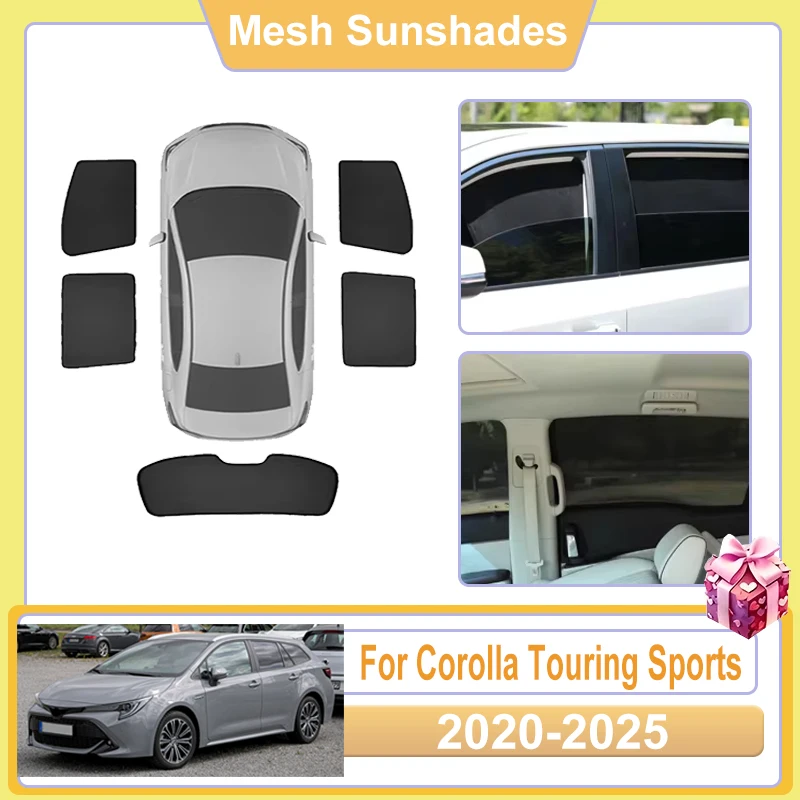 For Toyota Corolla Touring Sports 2024 Accessories 2020-2025 Car Window SunShade Net Cover Anti UV Visors Shield Sun Baffle Mesh
For Toyota Corolla Touring Sports 2024 Accessories 2020-2025 Car Window SunShade Net Cover Anti UV Visors Shield Sun Baffle Mesh