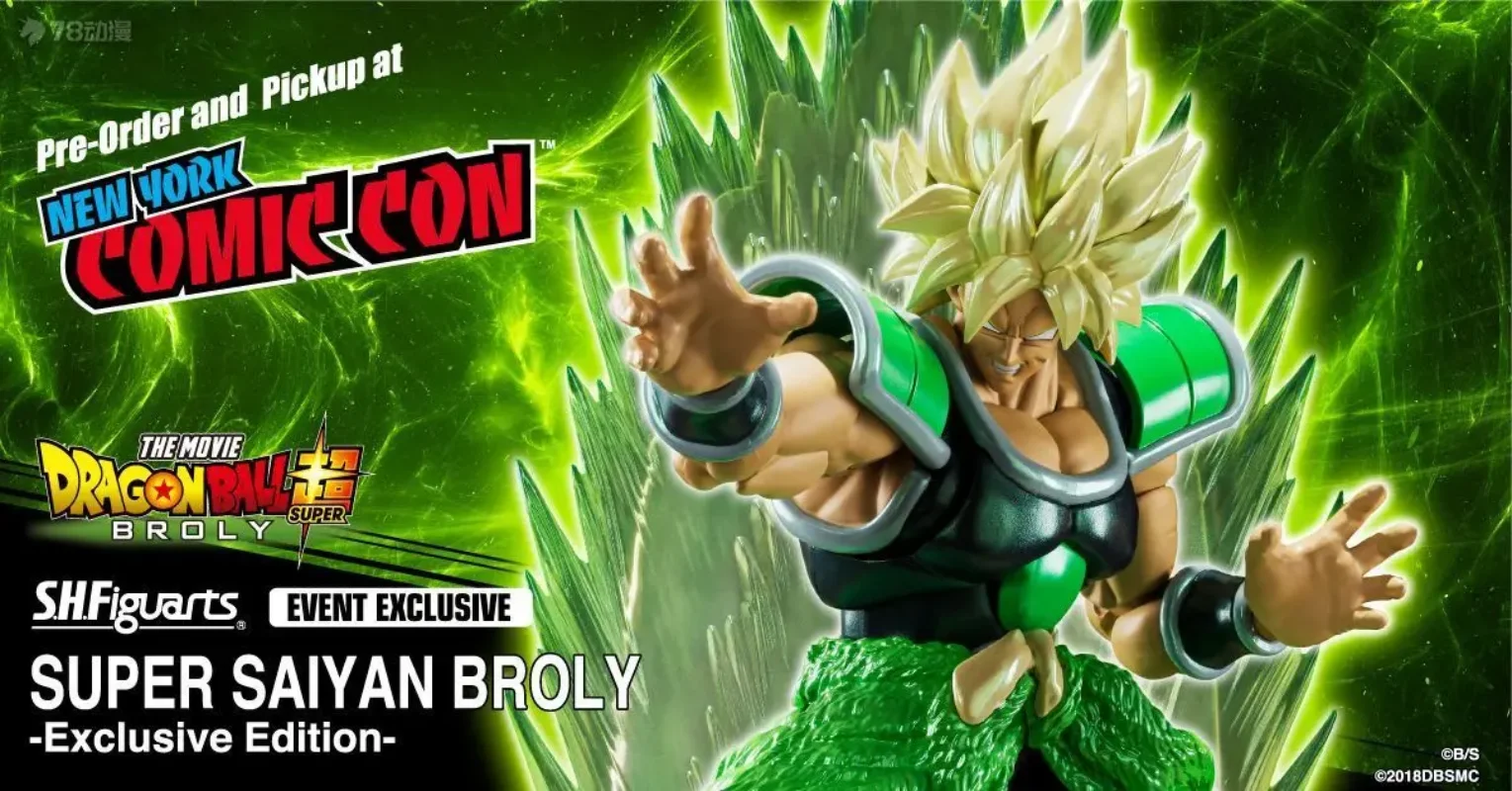In Stock Original SHF Dragon beads Series Super Saiyan Broly Action Figures Gift Collection
In Stock Original SHF Dragon beads Series Super Saiyan Broly Action Figures Gift Collection