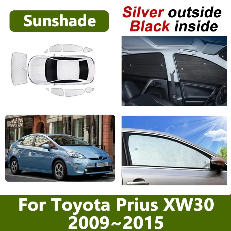 Автомобильный солнцезащитный козырек для Toyota Prius XW30, аксессуары 2009 ~ 2015, теплоизоляция, солнцезащитный крем, оконная занавеска, блокирующий УФ-защитный козырек, инструмент
Автомобильный солнцезащитный козырек для Toyota Prius XW30, аксессуары 2009 ~ 2015, теплоизоляция, солнцезащитный крем, оконная занавеска, блокирующий УФ-защитный козырек, инструмент
