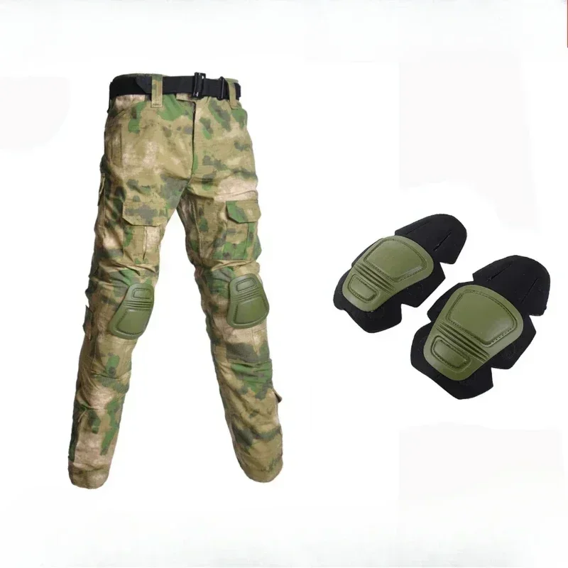 Men Combat Pants +Knee Pads Tactical Pant Hiking Camo Pants Working Hunting Clothes Wear Resistant Multi-pocket
Men Combat Pants +Knee Pads Tactical Pant Hiking Camo Pants Working Hunting Clothes Wear Resistant Multi-pocket