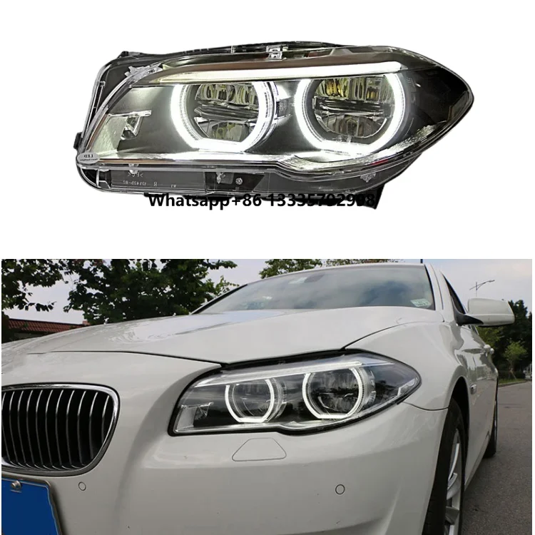 LED F10 Headlight for'BMW F10 Headlights Eu Upgraded to 5 Series Angel Eyes LED Daily Running Lights
LED F10 Headlight for'BMW F10 Headlights Eu Upgraded to 5 Series Angel Eyes LED Daily Running Lights