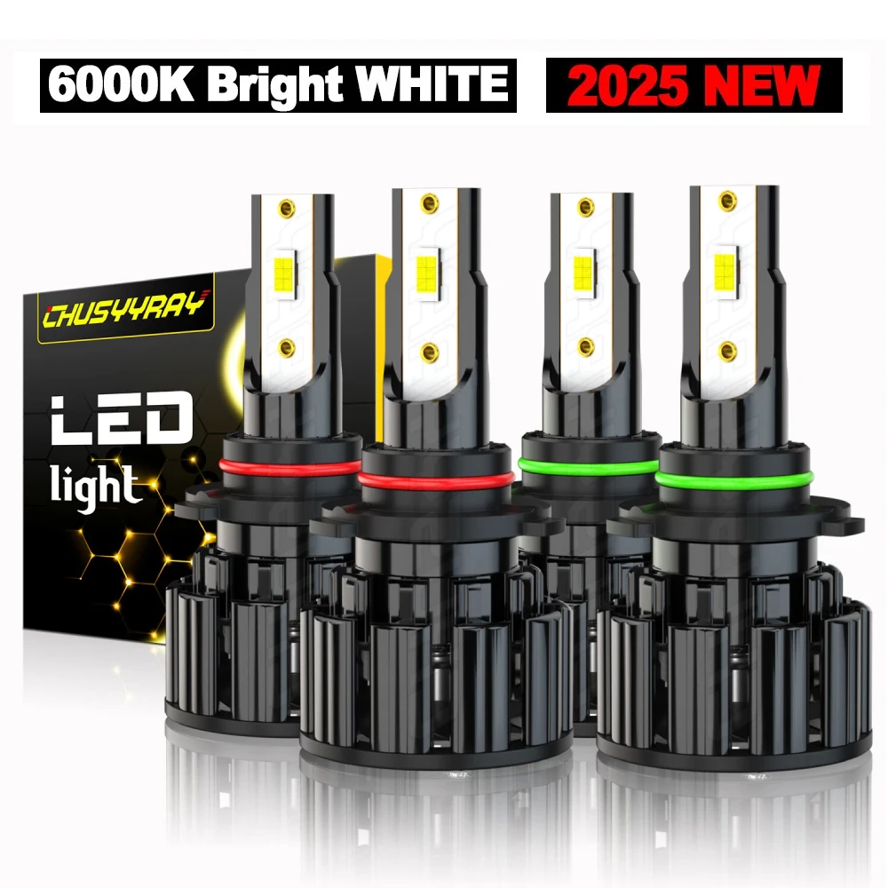 4x Canbus 9005 9006 LED Headlight Hi/Low Bulbs 6500K 100000LM 1:1 Same Size For Jeep Grand Cherokee Limited 4.7L 5.7L 2005-2010
4x Canbus 9005 9006 LED Headlight Hi/Low Bulbs 6500K 100000LM 1:1 Same Size For Jeep Grand Cherokee Limited 4.7L 5.7L 2005-2010