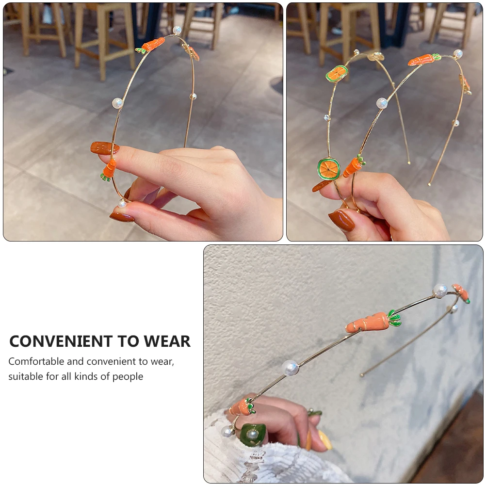 Carrot Headband Faux Pearl Headbands Cute Fancy Hairbands Accessories Alloy Wedding for Women (iron) Pearls Lovers Bridal
Carrot Headband Faux Pearl Headbands Cute Fancy Hairbands Accessories Alloy Wedding for Women (iron) Pearls Lovers Bridal
