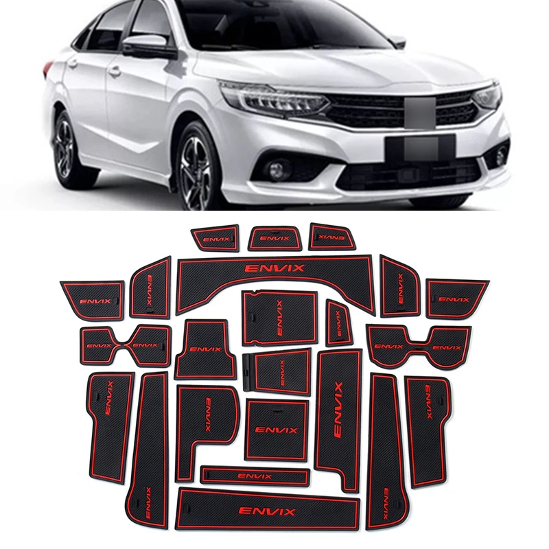 23 pcs Car rubber anti-slip mat coaster Door Slot Mat Set For Honda Envix accessories
23 pcs Car rubber anti-slip mat coaster Door Slot Mat Set For Honda Envix accessories
