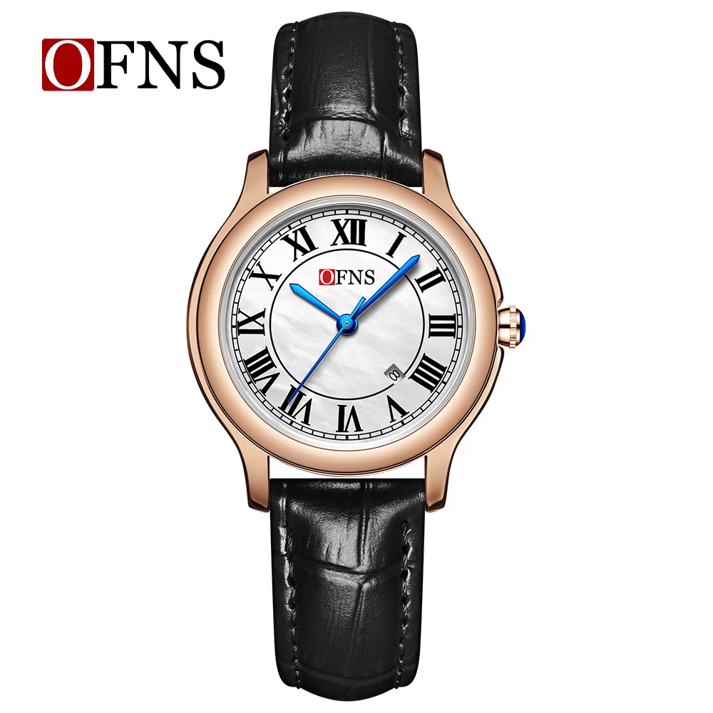 OFNS 1551 Quartz Waterproof Calendar Mother of Pearl light Luxury Niche high-end Retro Women's Quartz Watch
OFNS 1551 Quartz Waterproof Calendar Mother of Pearl light Luxury Niche high-end Retro Women's Quartz Watch