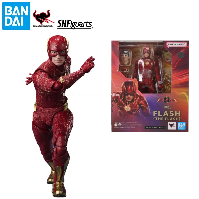 In Stock Brand New Genuine Bandai SHF American Series The Flash Movable Anime Toy Model Hand-made Doll Collection Gift
In Stock Brand New Genuine Bandai SHF American Series The Flash Movable Anime Toy Model Hand-made Doll Collection Gift