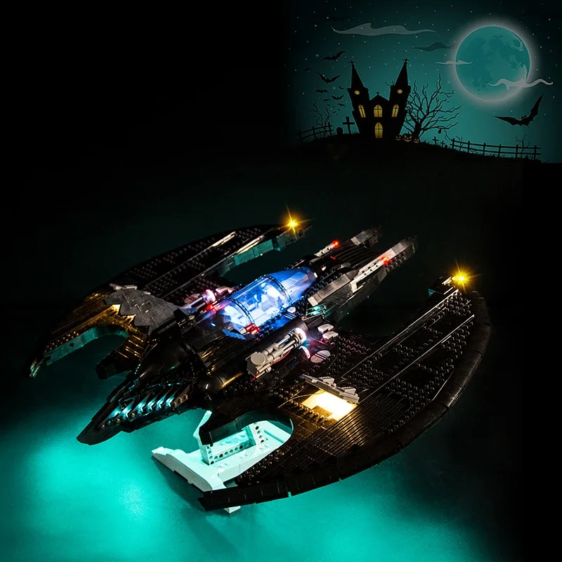 LED Light Kit for LEGO DC 1989 Batwing 76161 Not Include Building Blocks
LED Light Kit for LEGO DC 1989 Batwing 76161 Not Include Building Blocks