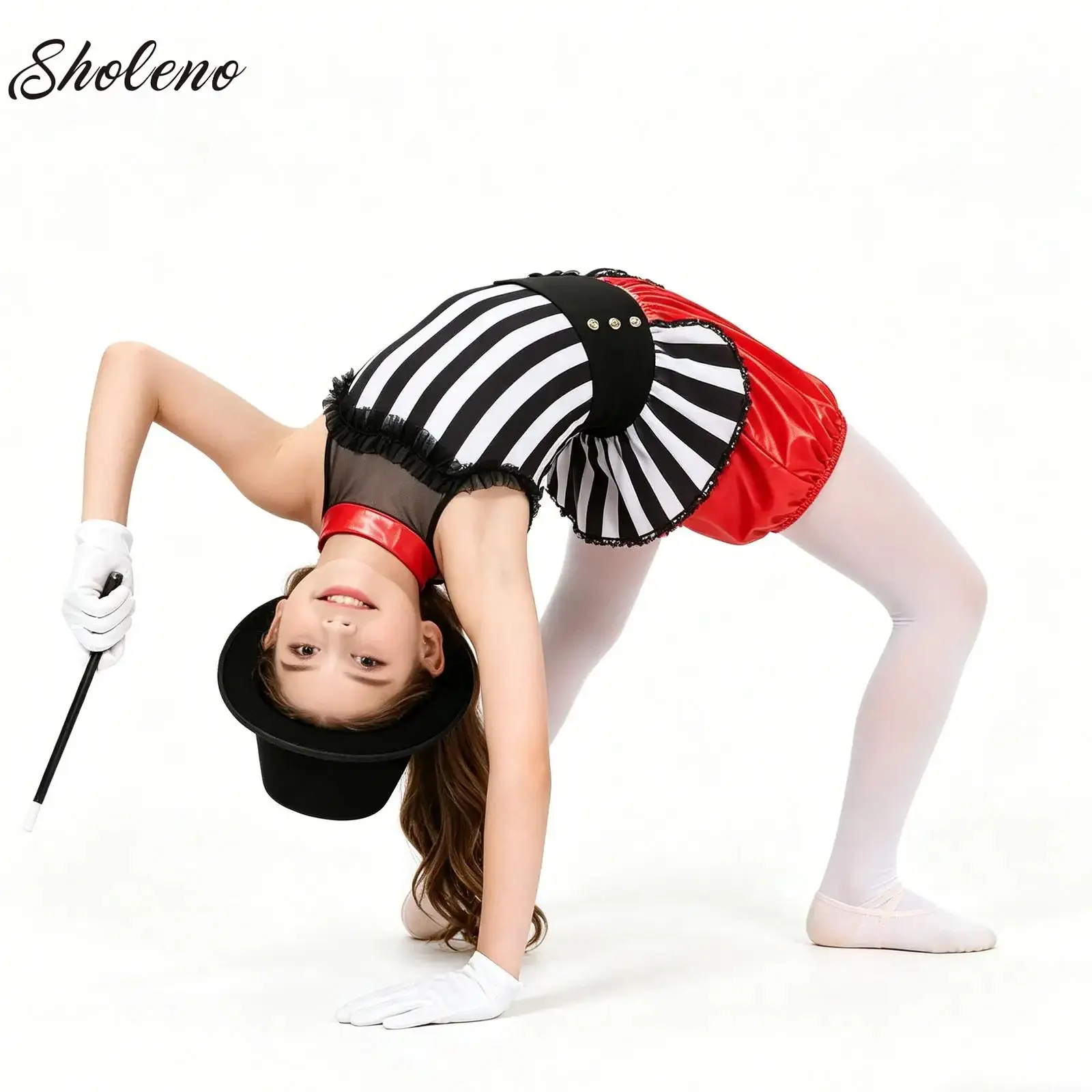 Teens Magician Costume Set Sleeveless Overlay Jumpsuit Leotard+Hat Magic Wand Gloves for Halloween Cosplay Dress Up Performance
Teens Magician Costume Set Sleeveless Overlay Jumpsuit Leotard+Hat Magic Wand Gloves for Halloween Cosplay Dress Up Performance