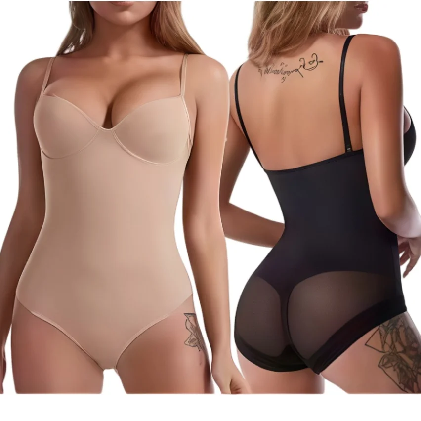 Women's Smooth Shapewear Bodysuit - Waist Trainer with Built In Bra Underwire Cupped Bodybriefer Tummy Control Body Shaper
Women's Smooth Shapewear Bodysuit - Waist Trainer with Built In Bra Underwire Cupped Bodybriefer Tummy Control Body Shaper