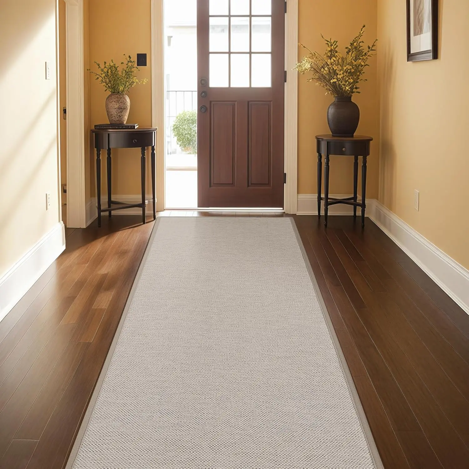 Door Mat 2.3'x8' Runner Rug with Rubber Backing, Non Slip Washable Hallway Runner Rug Kitchen Runner Rug, Carpet Runners
Door Mat 2.3'x8' Runner Rug with Rubber Backing, Non Slip Washable Hallway Runner Rug Kitchen Runner Rug, Carpet Runners