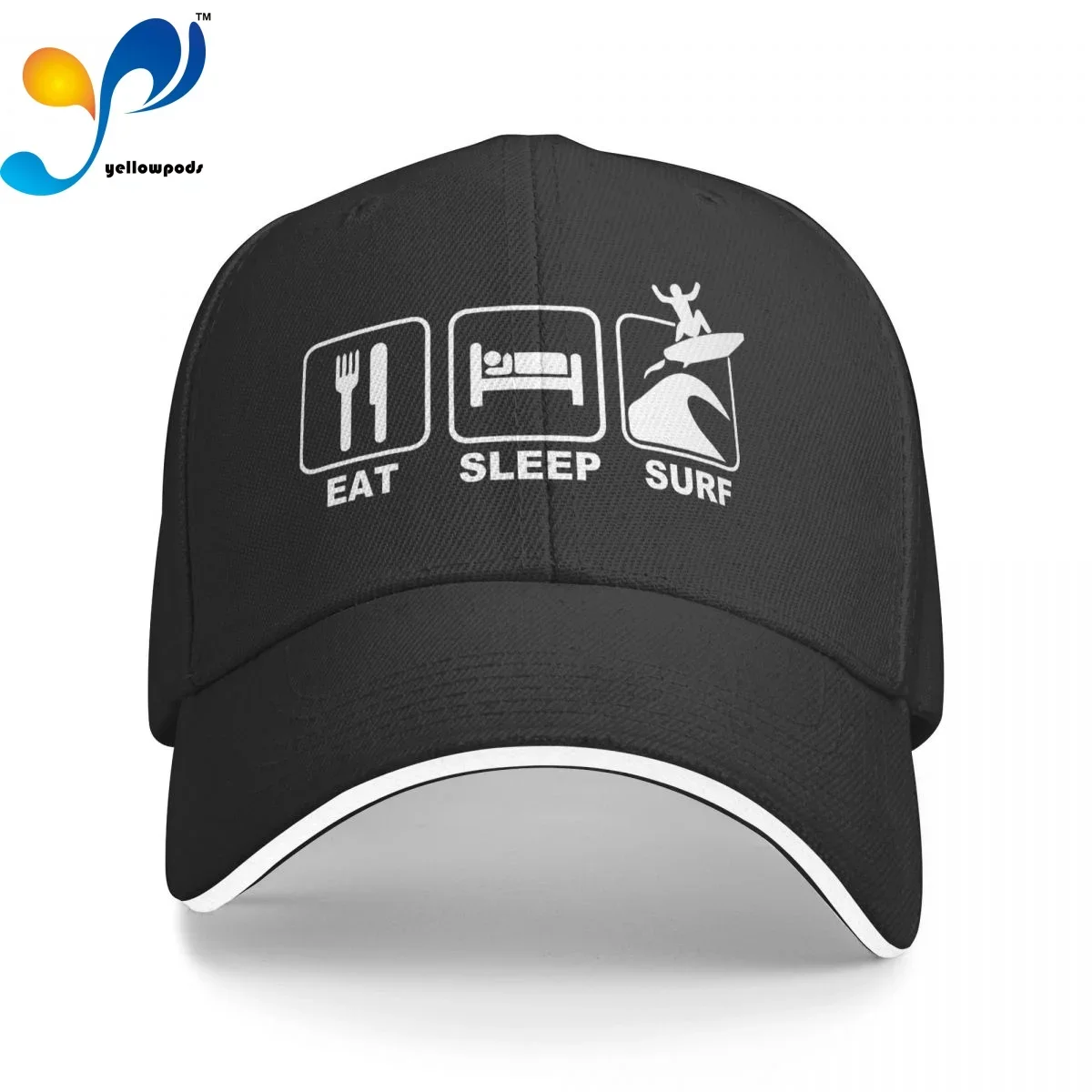 Eat Sleep Surf Baseball Hat Unisex Adjustable Baseball Caps Hats for Men and Women
Eat Sleep Surf Baseball Hat Unisex Adjustable Baseball Caps Hats for Men and Women