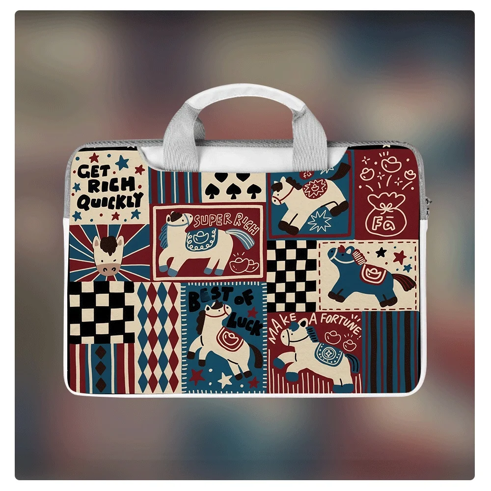 Cute Pony Laptop Bag 13.3 14 15 15.6 Inch Waterproof Shockproof Laptop Bag for Macbook Air Pro 13.6 16 Dell Huawei Handbag Gift
Cute Pony Laptop Bag 13.3 14 15 15.6 Inch Waterproof Shockproof Laptop Bag for Macbook Air Pro 13.6 16 Dell Huawei Handbag Gift