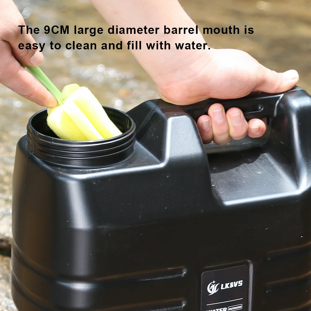 12L Water Storage Container with Faucet Drinking Water Bucket Leak-Proof Water Dispenser Carrier for Vehicle Car Camping
12L Water Storage Container with Faucet Drinking Water Bucket Leak-Proof Water Dispenser Carrier for Vehicle Car Camping