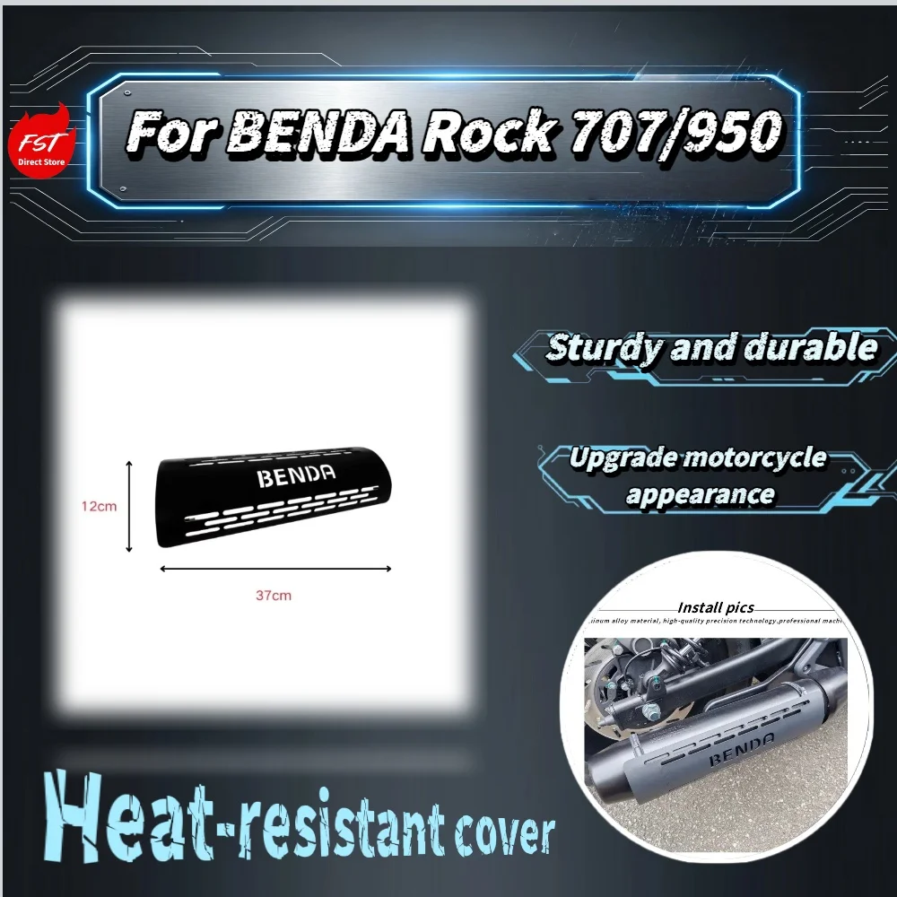 For Benda Rock707 Dark Flag950 Modified Exhaust Heat Insulation Shield, Rustproof Stainless Steel Anti-scald Leg Decorative
For Benda Rock707 Dark Flag950 Modified Exhaust Heat Insulation Shield, Rustproof Stainless Steel Anti-scald Leg Decorative