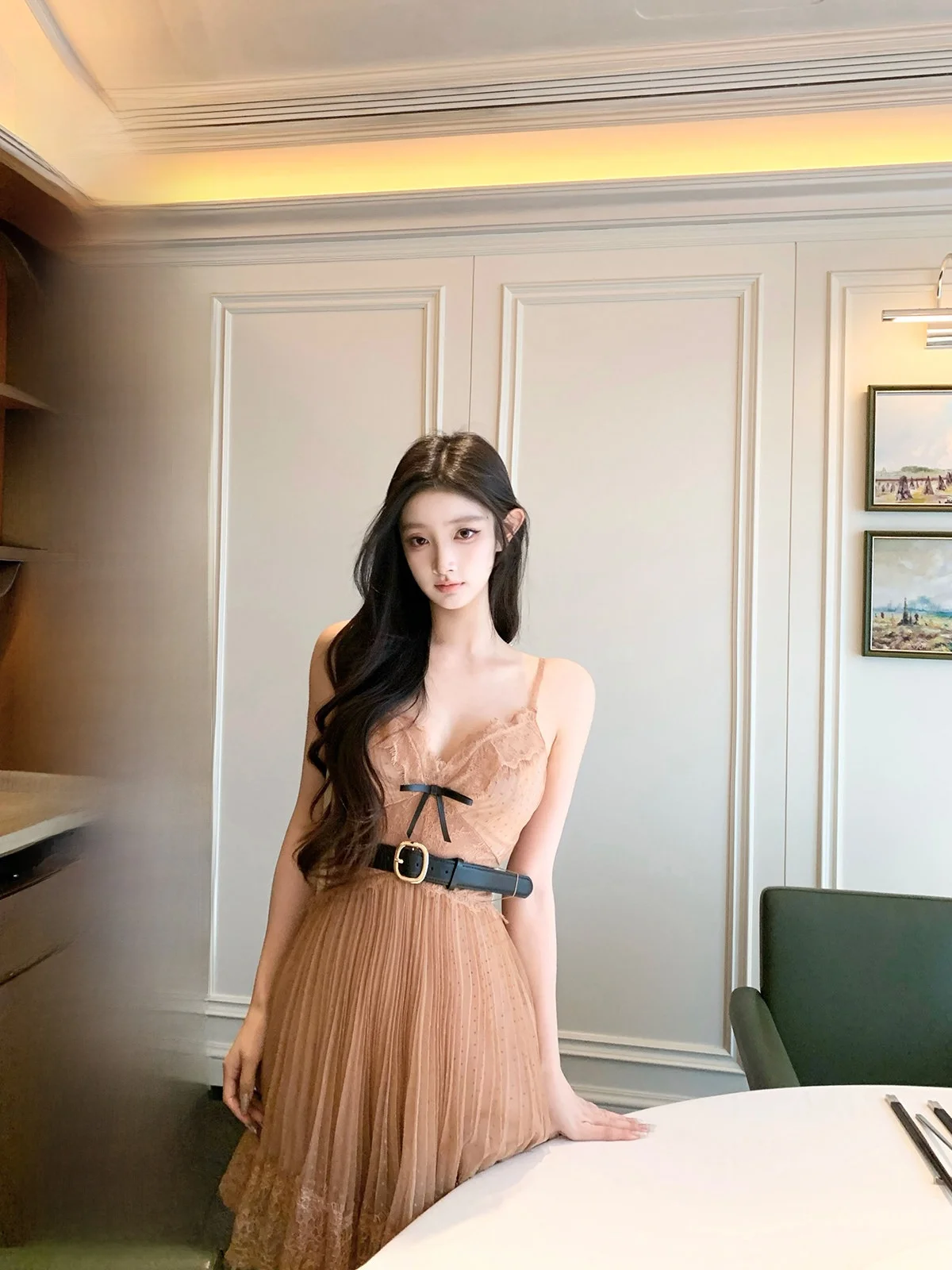 Hotdog Spicy Two-color Knot Lace Me Dr Belt Casual Loose Fit ex Winter Faion Ladies' Gown
Hotdog Spicy Two-color Knot Lace Me Dr Belt Casual Loose Fit ex Winter Faion Ladies' Gown