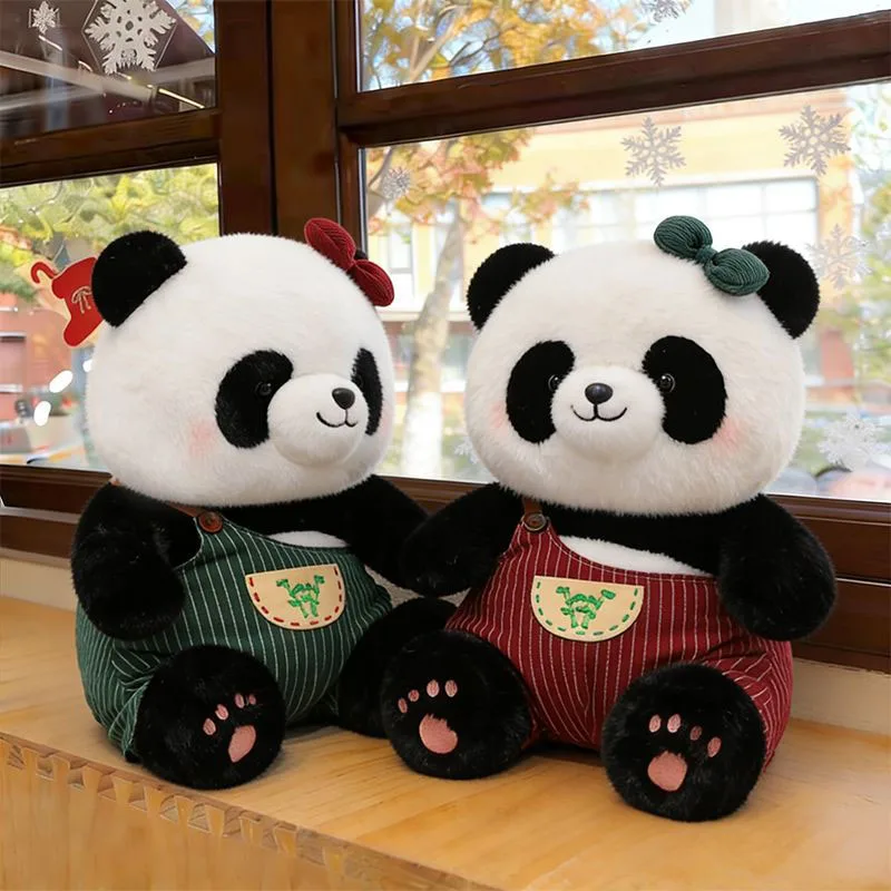 Cute Panda Plush Toy with Bow Tie Soft Stuffed Panda in Overalls Pillow for Kids Birthday Gift Home Decor for Girls Kawaii
Cute Panda Plush Toy with Bow Tie Soft Stuffed Panda in Overalls Pillow for Kids Birthday Gift Home Decor for Girls Kawaii