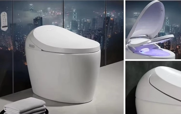 Automatic Sensor Flushing One Piece Tankless Smart Toilet Intelligent
Automatic Sensor Flushing One Piece Tankless Smart Toilet Intelligent