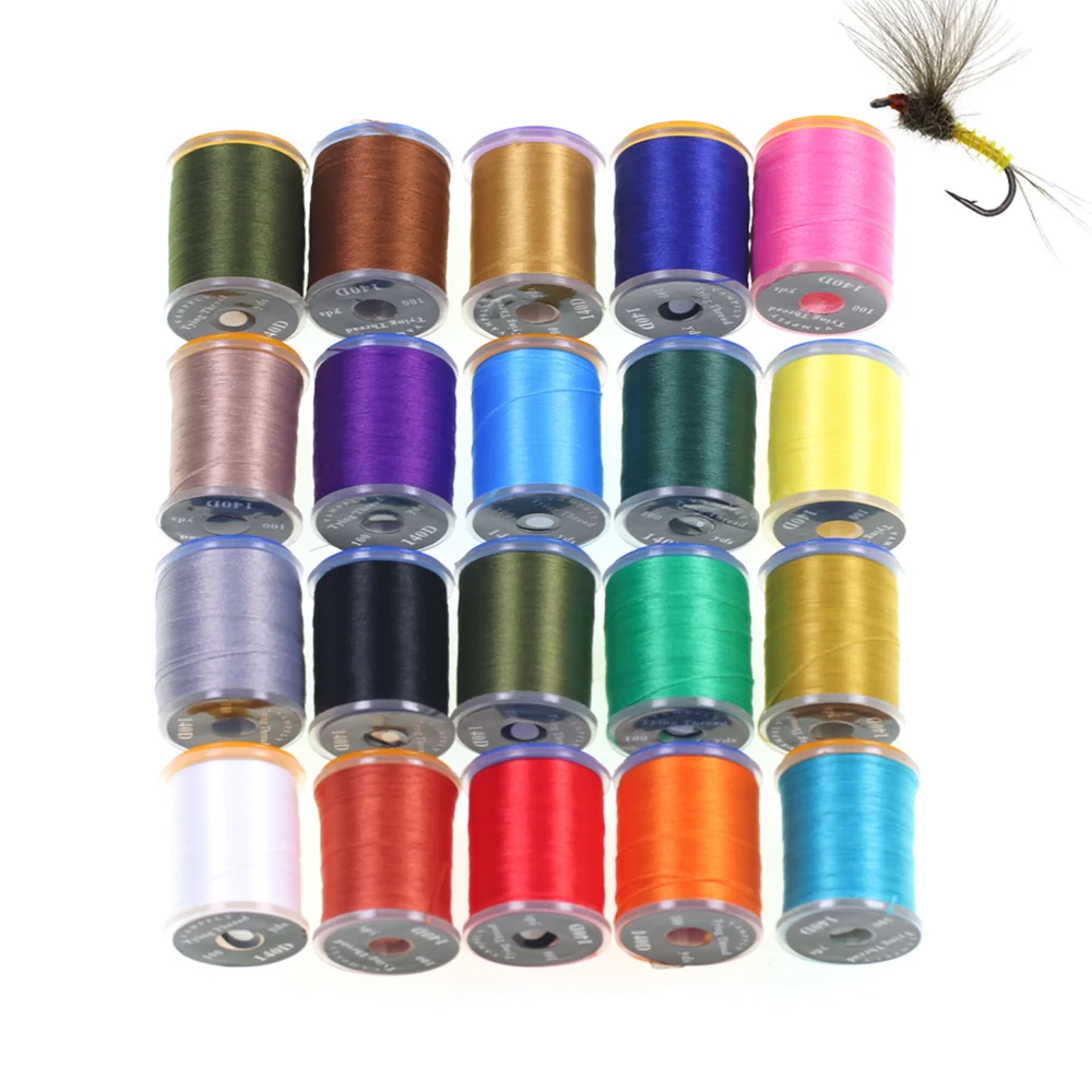 1pc/2pcs 140D Fly Tying Threads Nylon Floss Line Fly Tying Material For Midge Nymphs Scud Dry Wet Flies For Size #6~#14
1pc/2pcs 140D Fly Tying Threads Nylon Floss Line Fly Tying Material For Midge Nymphs Scud Dry Wet Flies For Size #6~#14