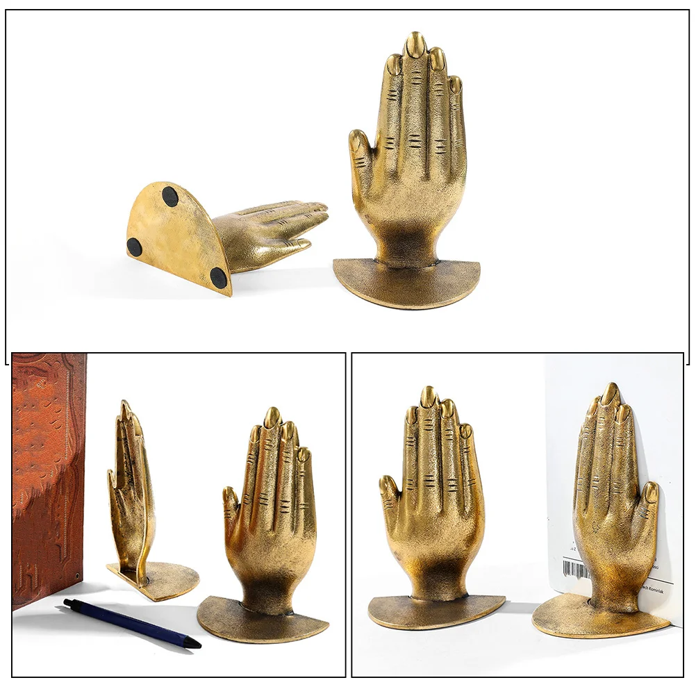 1Pair Iron Gold Book Ends Metal Hand Bookends Decorative Book Holder for Shelves Reading Organizer Heavy Books
1Pair Iron Gold Book Ends Metal Hand Bookends Decorative Book Holder for Shelves Reading Organizer Heavy Books