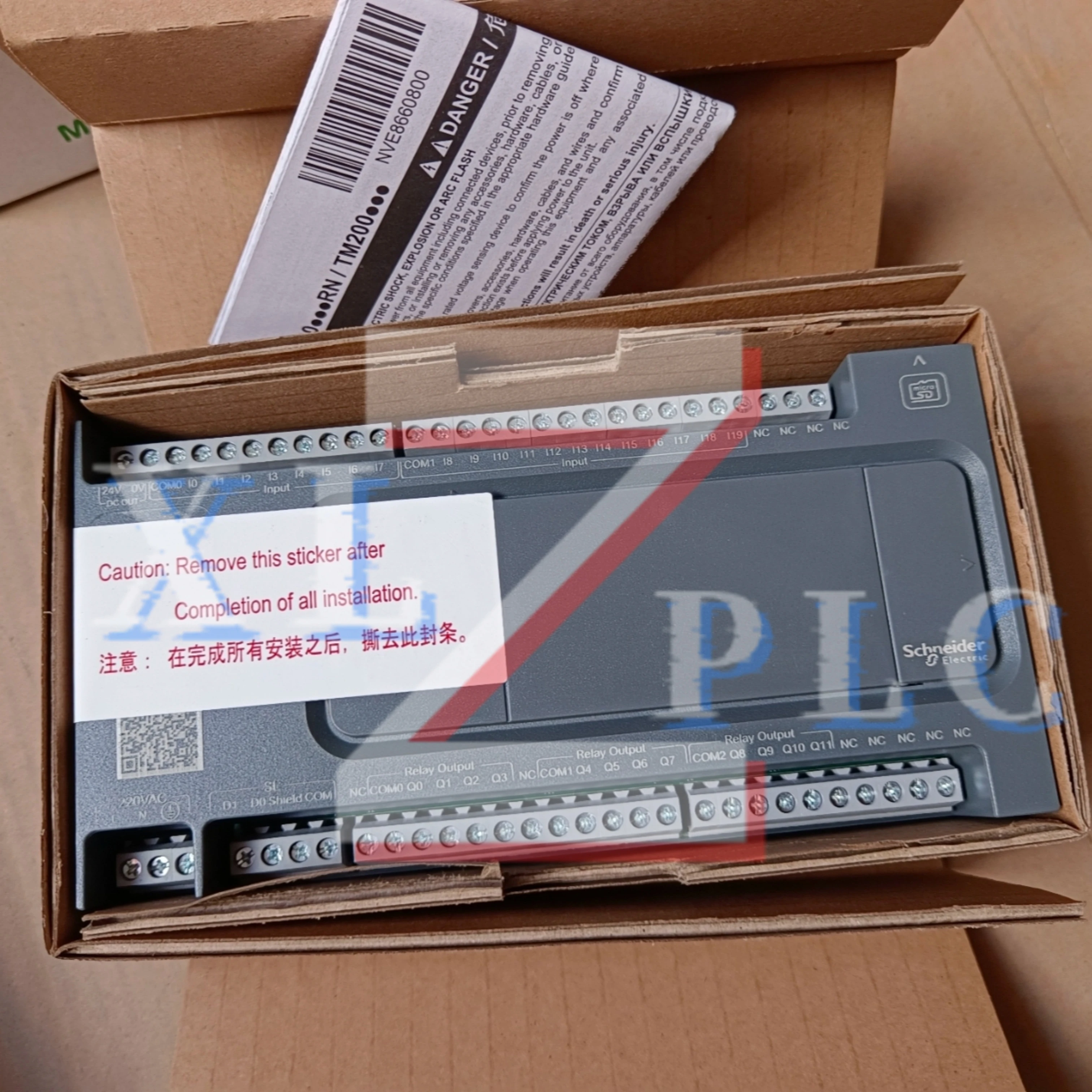 New Original PLC Controller TM100C16RN TM100C24RN TM100C32RN TM100C40RN TM200C16R TM200C16T TM200C16U for Industrial Automation
New Original PLC Controller TM100C16RN TM100C24RN TM100C32RN TM100C40RN TM200C16R TM200C16T TM200C16U for Industrial Automation