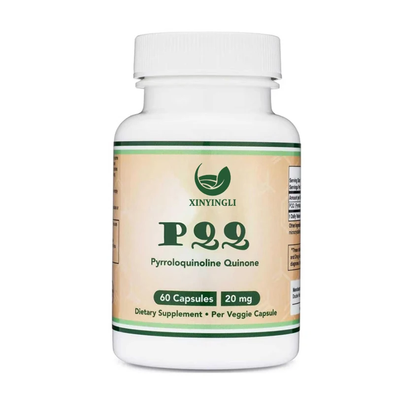 PQQ supplement -20mg, 60 capsules, promotes mitochondrial ATP coenzyme levels, energy optimization agent, non GMO
PQQ supplement -20mg, 60 capsules, promotes mitochondrial ATP coenzyme levels, energy optimization agent, non GMO