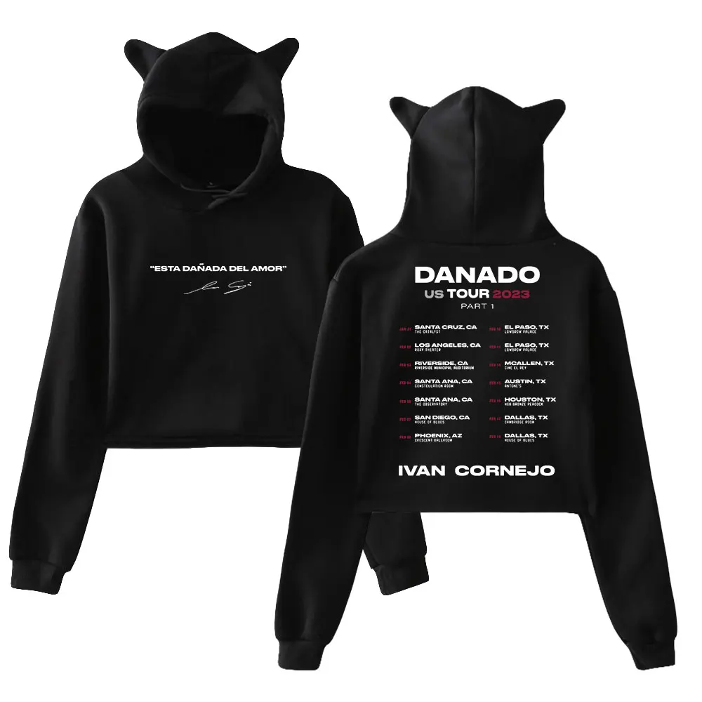 Ivan Cornejo Ear Hoodie Women Long Sleeve Cropped Sweatshirts Female Casual Streetwear Crop Tops
Ivan Cornejo Ear Hoodie Women Long Sleeve Cropped Sweatshirts Female Casual Streetwear Crop Tops