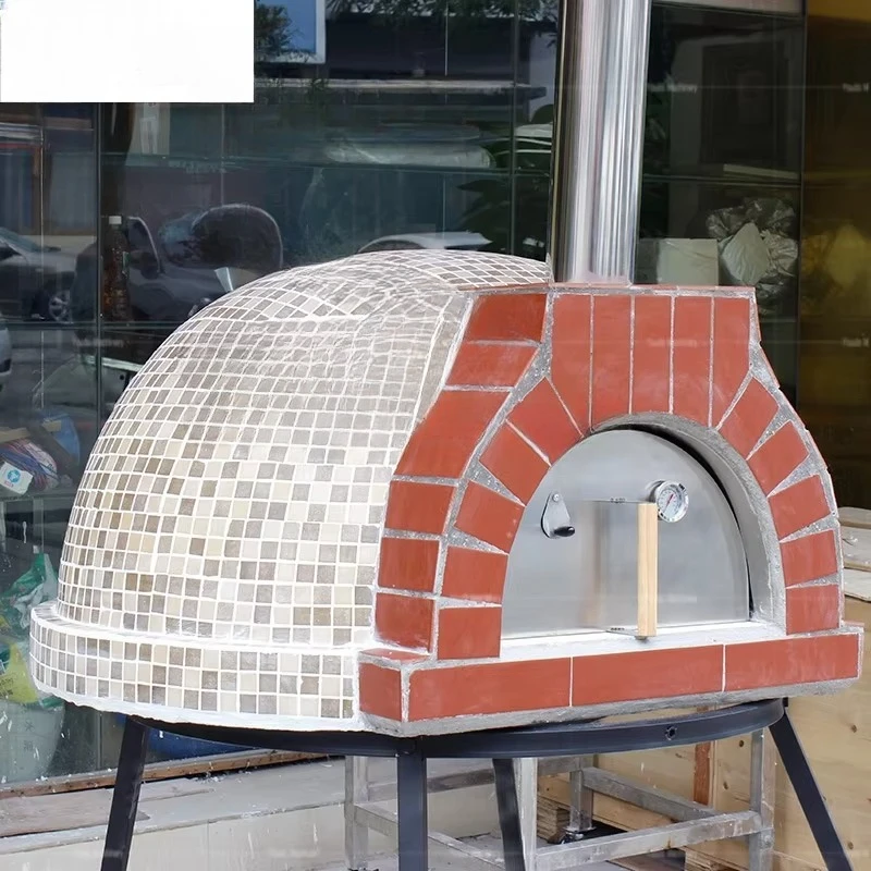 High-quality commercial outdoor wood fired brick pizza oven, portable baking equipment
High-quality commercial outdoor wood fired brick pizza oven, portable baking equipment