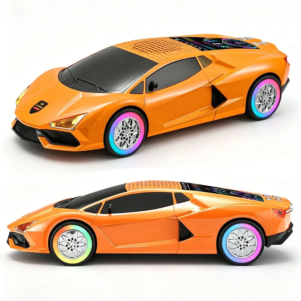 WS-690 Car Model Bluetooth Speaker, Portable Wireless Speaker with LED Light, FM Radio, TF Card, USB Playback Desk Decoration
WS-690 Car Model Bluetooth Speaker, Portable Wireless Speaker with LED Light, FM Radio, TF Card, USB Playback Desk Decoration