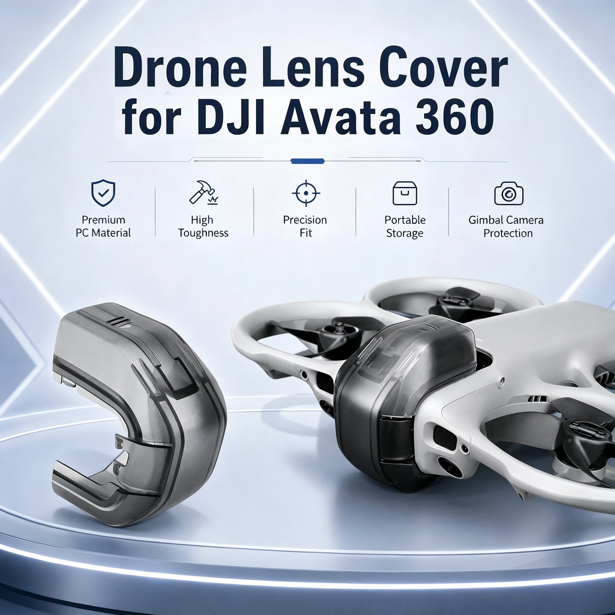 Gimbal Protective Cover for DJI Avata 360 Anti-Scratch Quick-Release Lens Cap for DJI AVATA 360 Drone Accessory
Gimbal Protective Cover for DJI Avata 360 Anti-Scratch Quick-Release Lens Cap for DJI AVATA 360 Drone Accessory