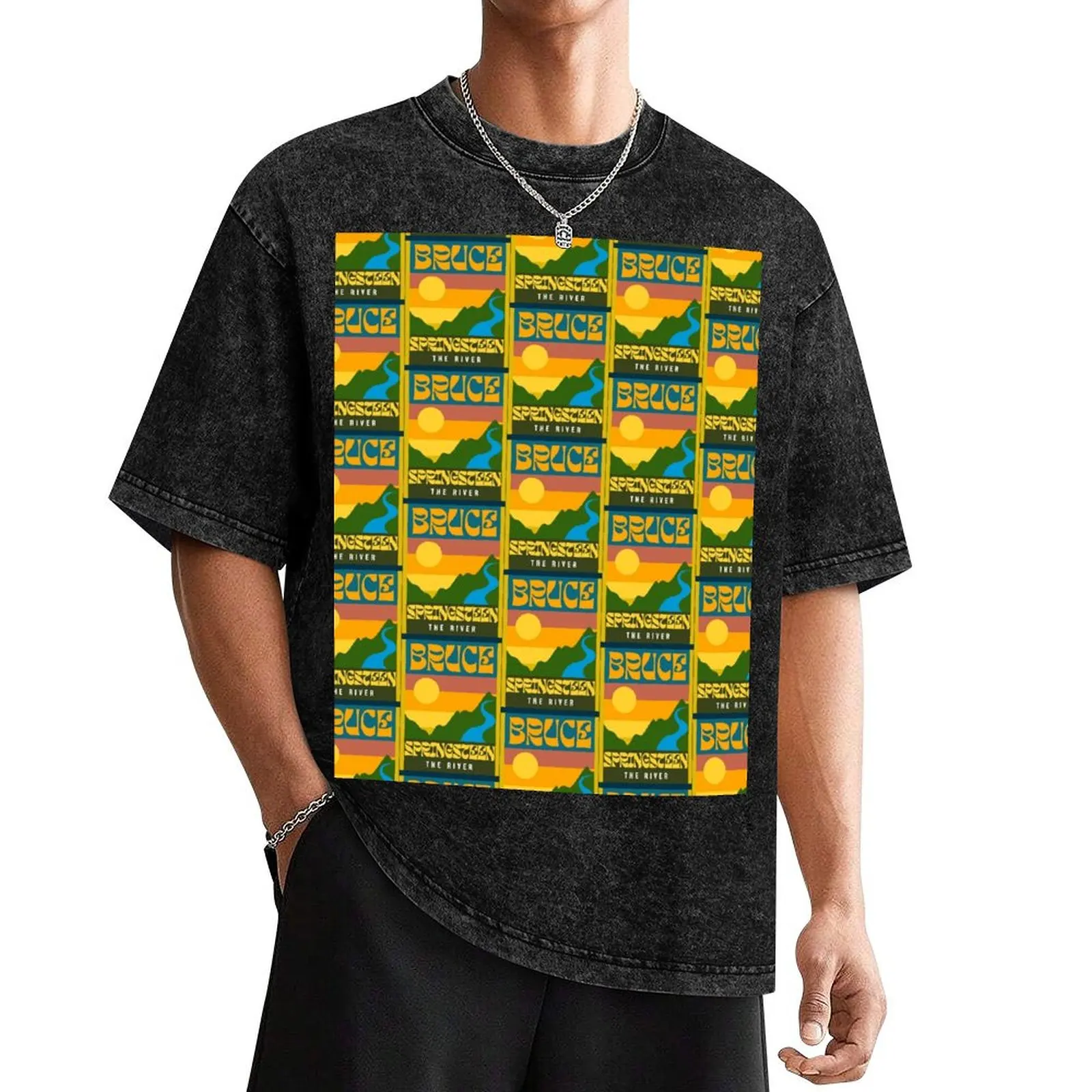 Bruce Springsteen The River T-Shirt gifts for boyfriend oversized blacks men graphic t shirts
Bruce Springsteen The River T-Shirt gifts for boyfriend oversized blacks men graphic t shirts