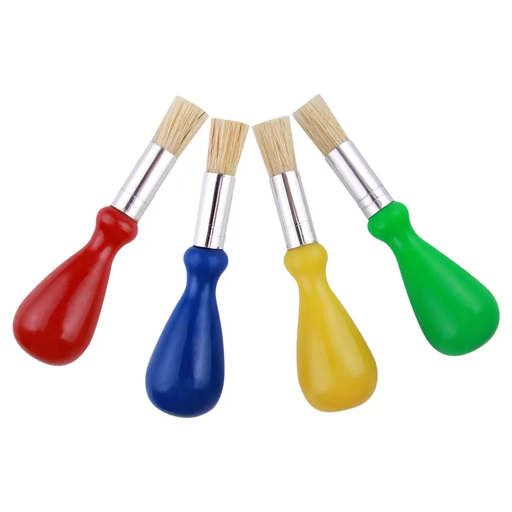 4Pcs Natural Bristle Brushes Unique Texture Precise Painting Travel Portable Art Brushes Oil Watercolor Supplies
4Pcs Natural Bristle Brushes Unique Texture Precise Painting Travel Portable Art Brushes Oil Watercolor Supplies