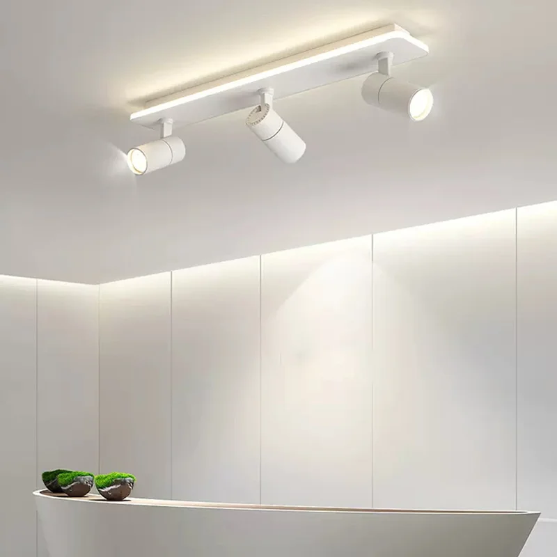 Modern Led Track Ceiling Lamp Fixture Track Lighting Lamp Rail Spot Lights Led 19/30/40W Spotlight Clothing Shop Store Home 220V
Modern Led Track Ceiling Lamp Fixture Track Lighting Lamp Rail Spot Lights Led 19/30/40W Spotlight Clothing Shop Store Home 220V