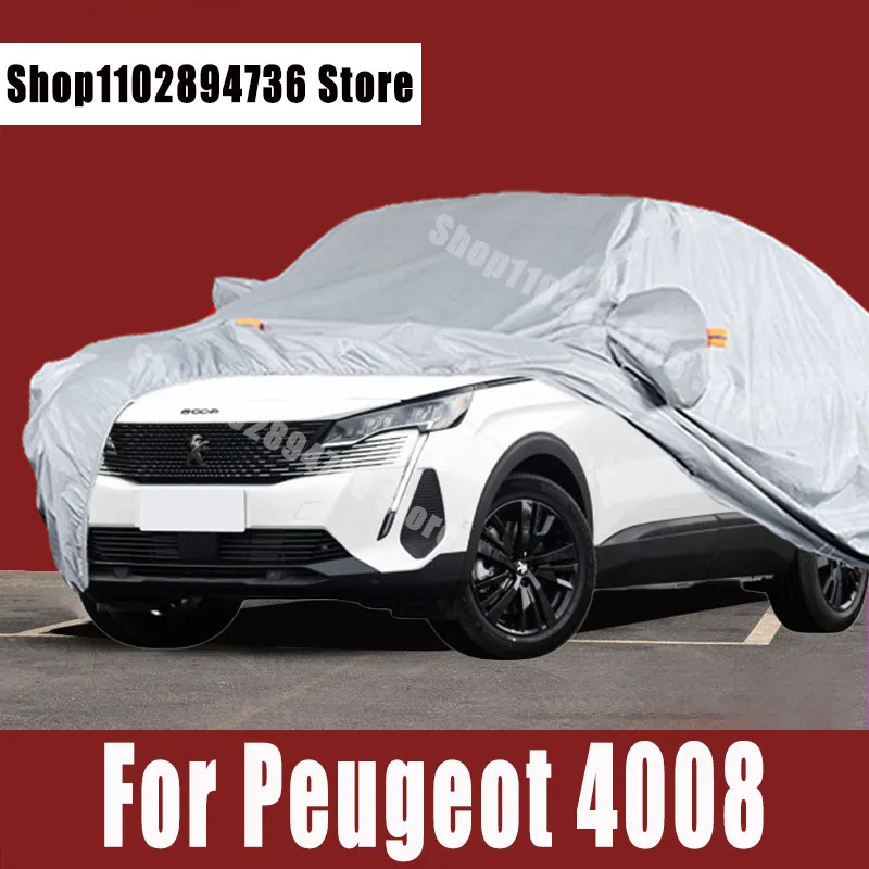 For Peugeot 4008 Covers Outdoor Sun uv protection Dust Rain Snow Protective Auto Protective cover
For Peugeot 4008 Covers Outdoor Sun uv protection Dust Rain Snow Protective Auto Protective cover