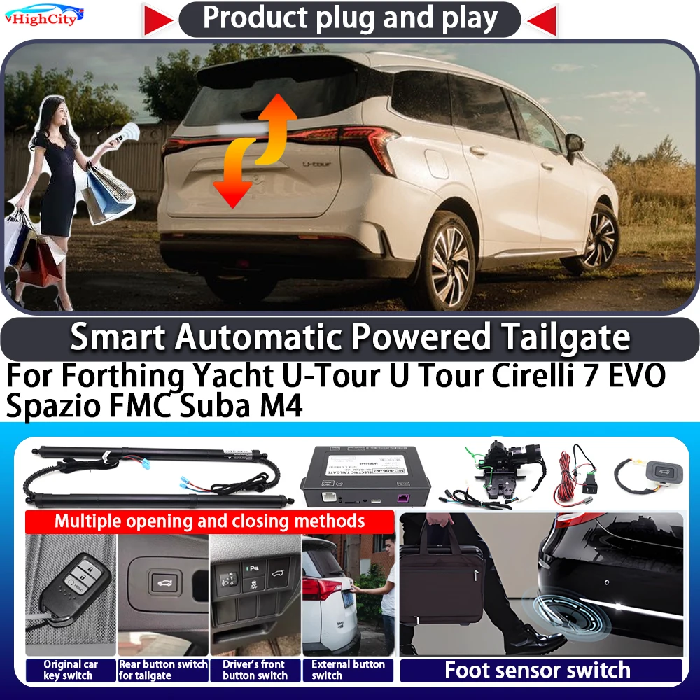 For Forthing Yacht U-Tour U Tour Cirelli 7 EVO Spazio FMC Suba M4 Smart Automatic Powered Tailgate Key Close Kit Power Tailgate
For Forthing Yacht U-Tour U Tour Cirelli 7 EVO Spazio FMC Suba M4 Smart Automatic Powered Tailgate Key Close Kit Power Tailgate